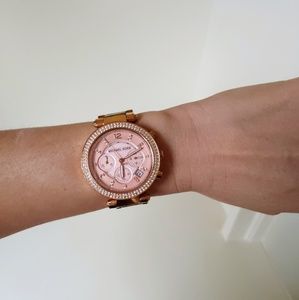 SOLD Michael Kors MK5538 Parker RoseGold Watch